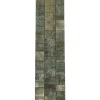 Vintage Patchwork orientalisk matta 77 x 257 cm