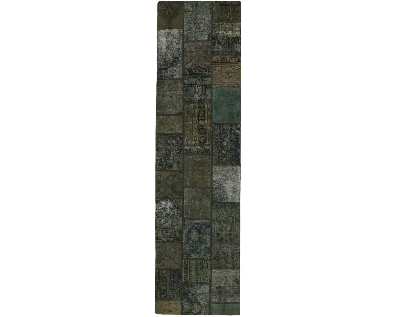 Vintage Patchwork orientalisk matta 83 x 310 cm