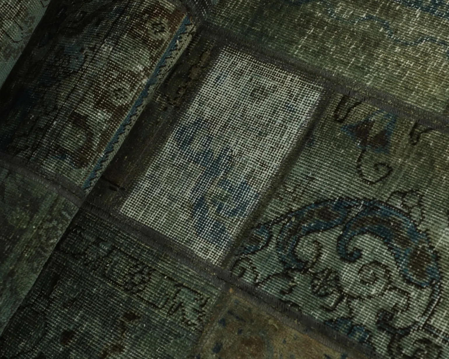 Vintage Patchwork orientalisk matta 85 x 310 cm