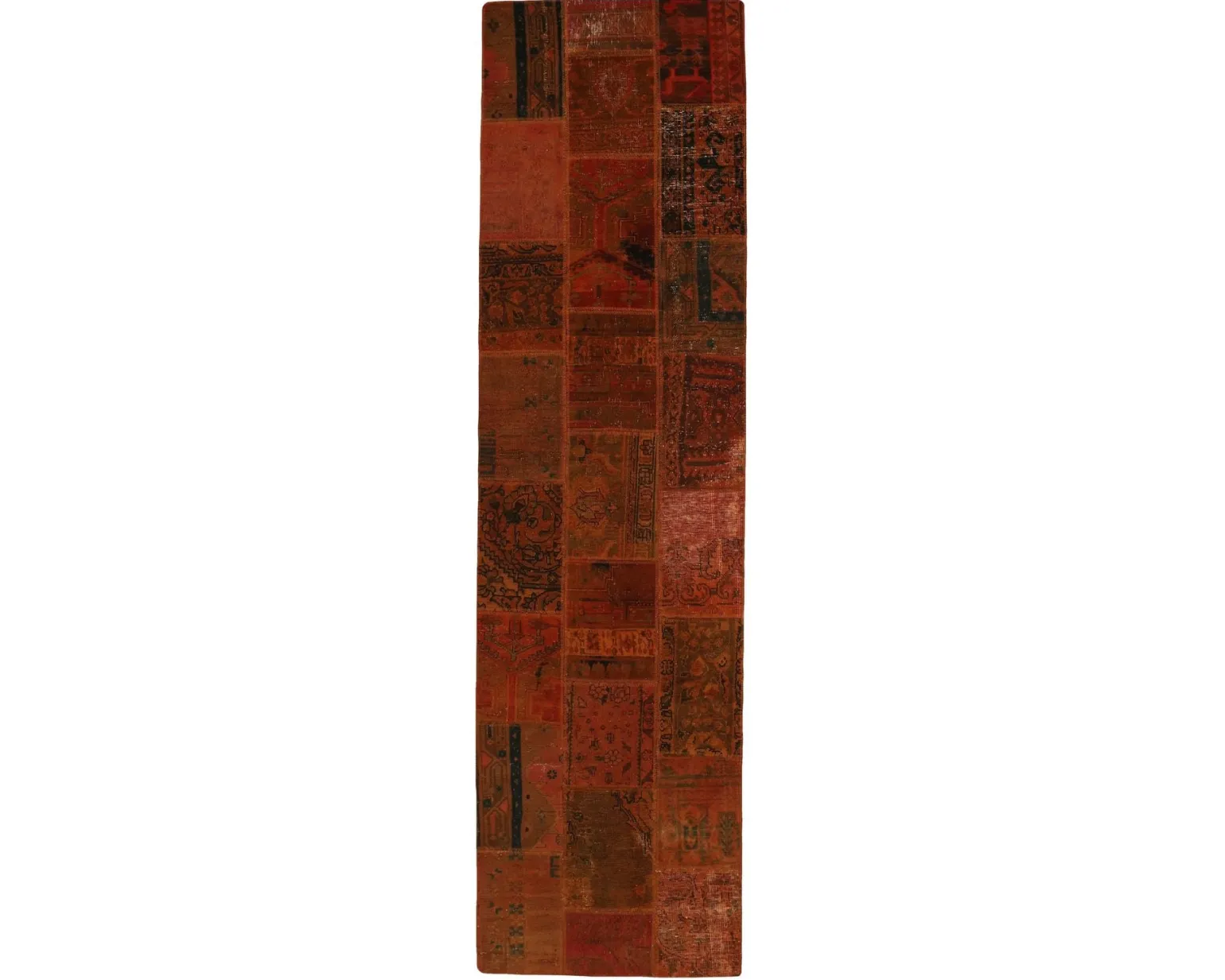 Vintage Patchwork orientalisk matta 83 x 305 cm