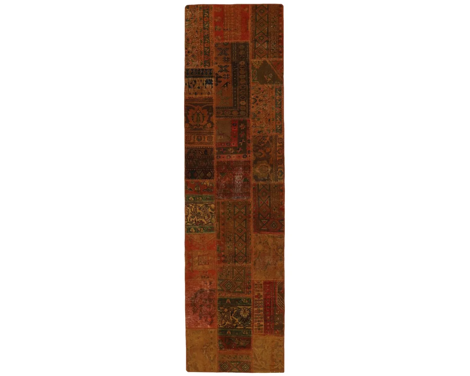 Vintage Patchwork orientalisk matta 84 x 308 cm