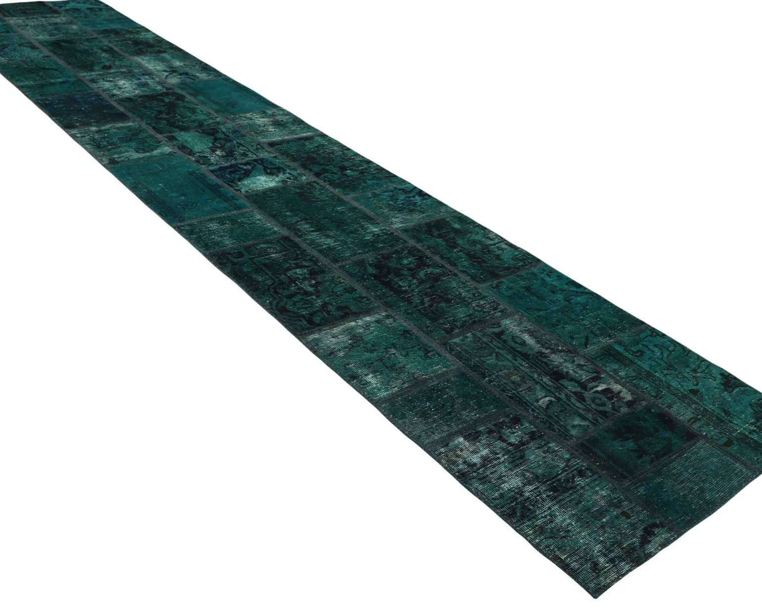 Vintage Patchwork orientalisk matta 80 x 410 cm