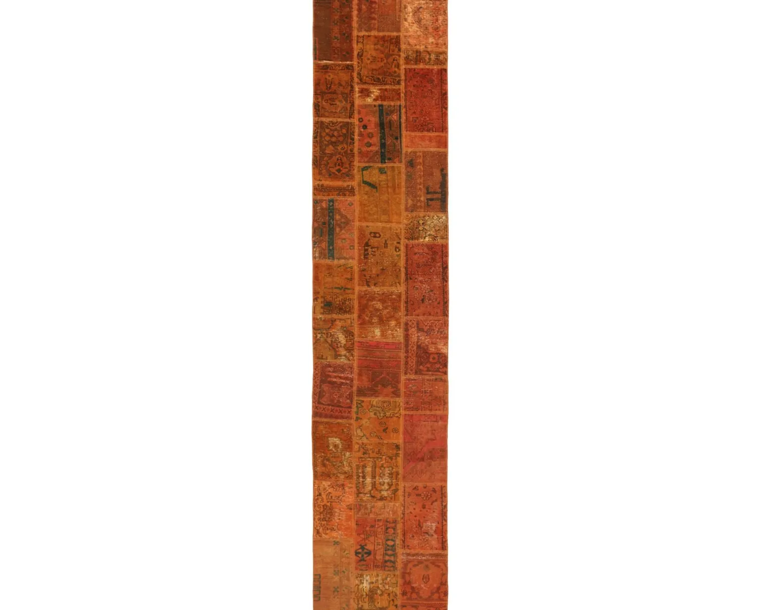 Vintage Patchwork orientalisk matta 83 x 411 cm
