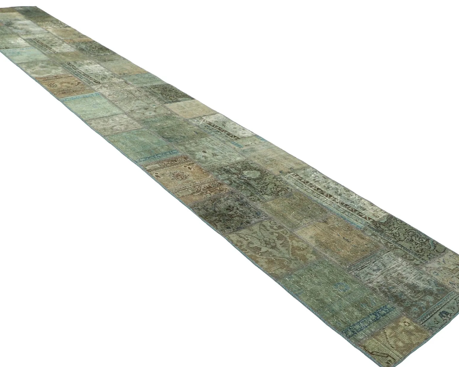 Vintage Patchwork orientalisk matta 80 x 504 cm