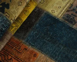 Vintage Patchwork orientalisk matta 80 x 510 cm