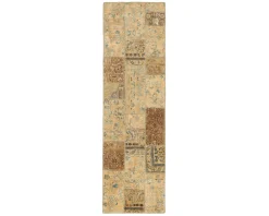 Vintage Patchwork orientalisk matta 75 x 251 cm
