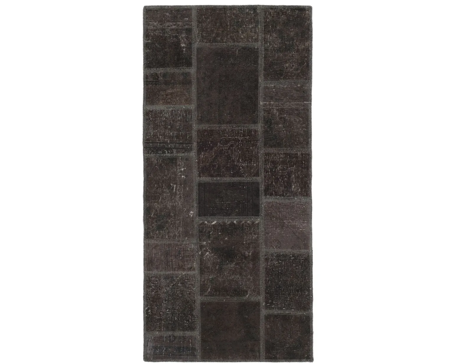 Vintage Patchwork orientalisk matta 73 x 156 cm