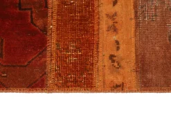 Vintage Patchwork orientalisk matta 75 x 155 cm