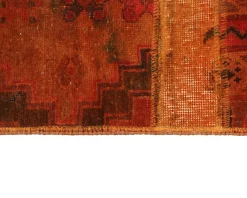 Vintage Patchwork orientalisk matta 73 x 152 cm