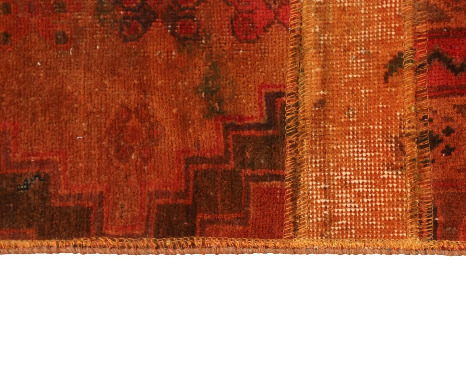 Vintage Patchwork orientalisk matta 73 x 152 cm