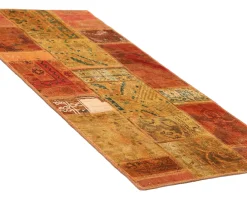 Vintage Patchwork orientalisk matta 73 x 152 cm