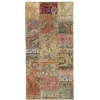 Vintage Patchwork orientalisk matta 76 x 155 cm
