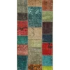 Vintage Patchwork orientalisk matta 75 x 154 cm