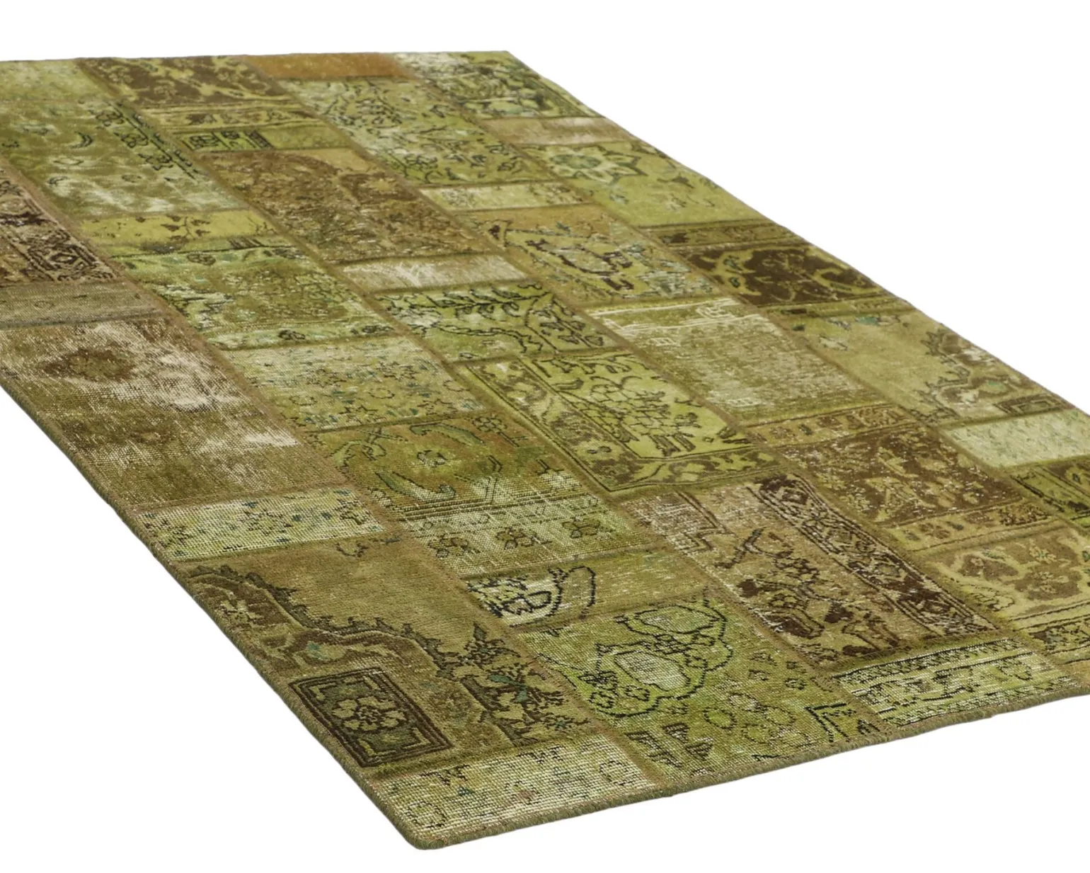 Vintage Patchwork orientalisk matta 143 x 200 cm