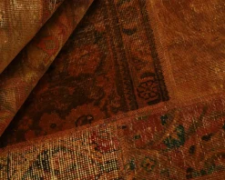 Vintage Patchwork orientalisk matta 250 x 358 cm