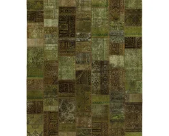 Vintage Patchwork orientalisk matta 251 x 300 cm
