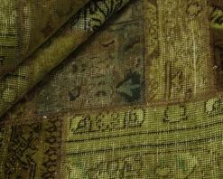 Vintage Patchwork orientalisk matta 251 x 300 cm