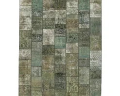 Vintage Patchwork orientalisk matta 253 x 304 cm