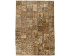 Vintage Patchwork orientalisk matta 250 x 355 cm