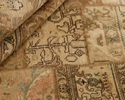 Vintage Patchwork orientalisk matta 250 x 355 cm
