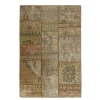 Vintage Patchwork orientalisk matta 108 x 157 cm