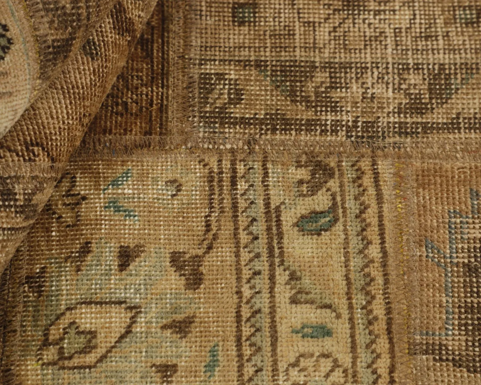 Vintage Patchwork orientalisk matta 143 x 208 cm