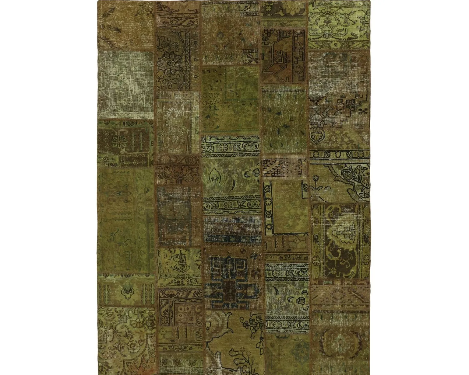 Vintage Patchwork orientalisk matta 170 x 245 cm