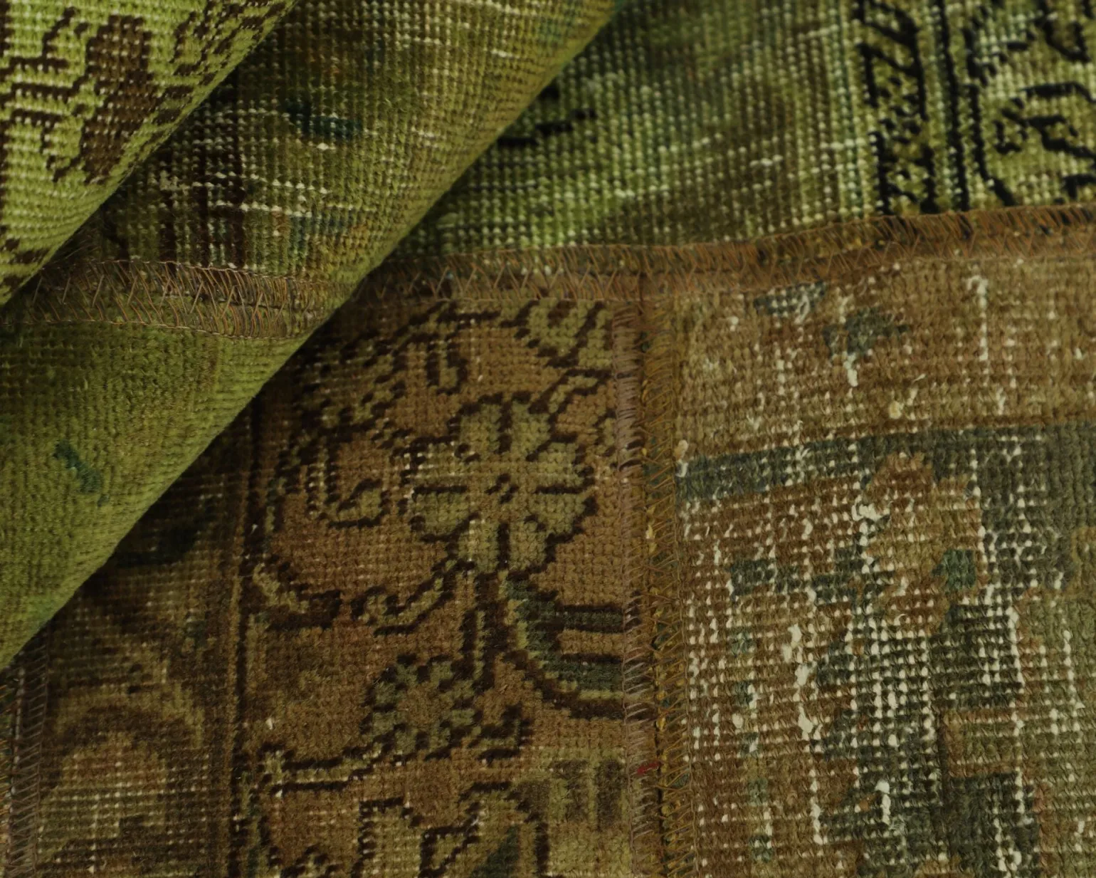 Vintage Patchwork orientalisk matta 170 x 245 cm