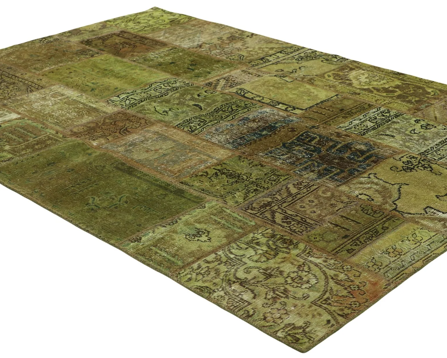 Vintage Patchwork orientalisk matta 170 x 245 cm