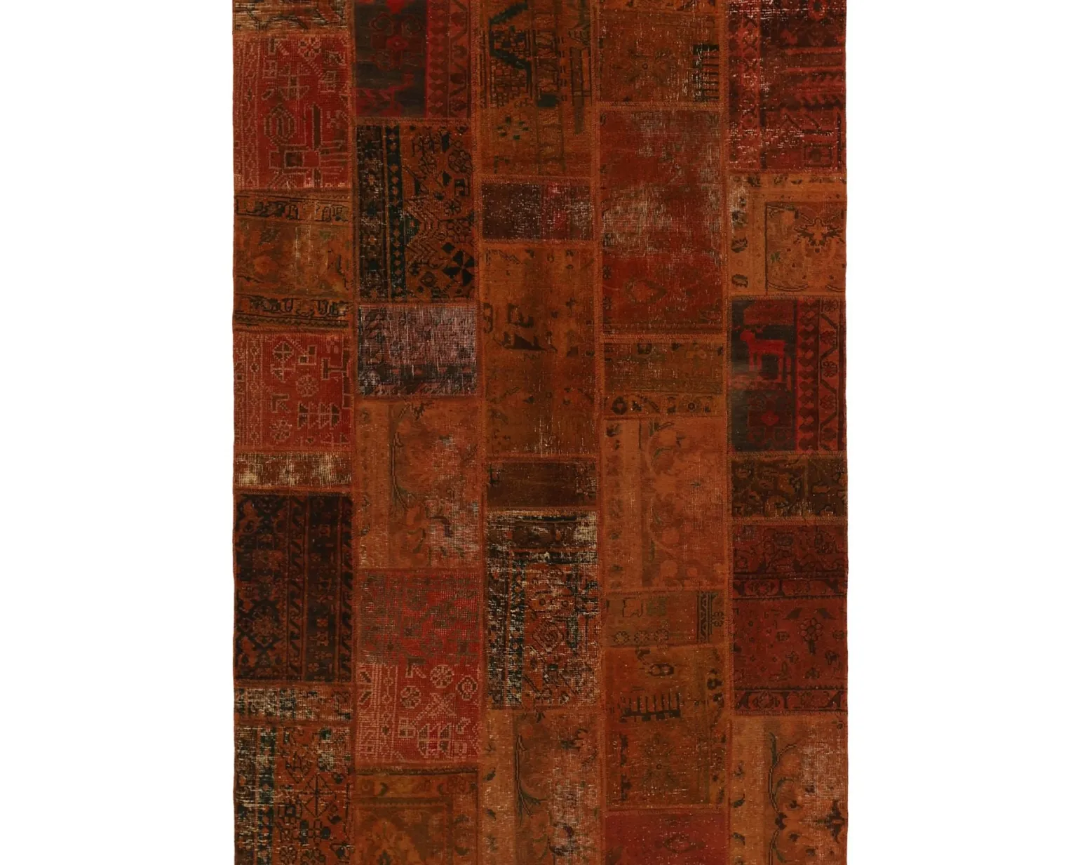 Vintage Patchwork orientalisk matta 142 x 203 cm