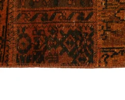 Vintage Patchwork orientalisk matta 143 x 200 cm