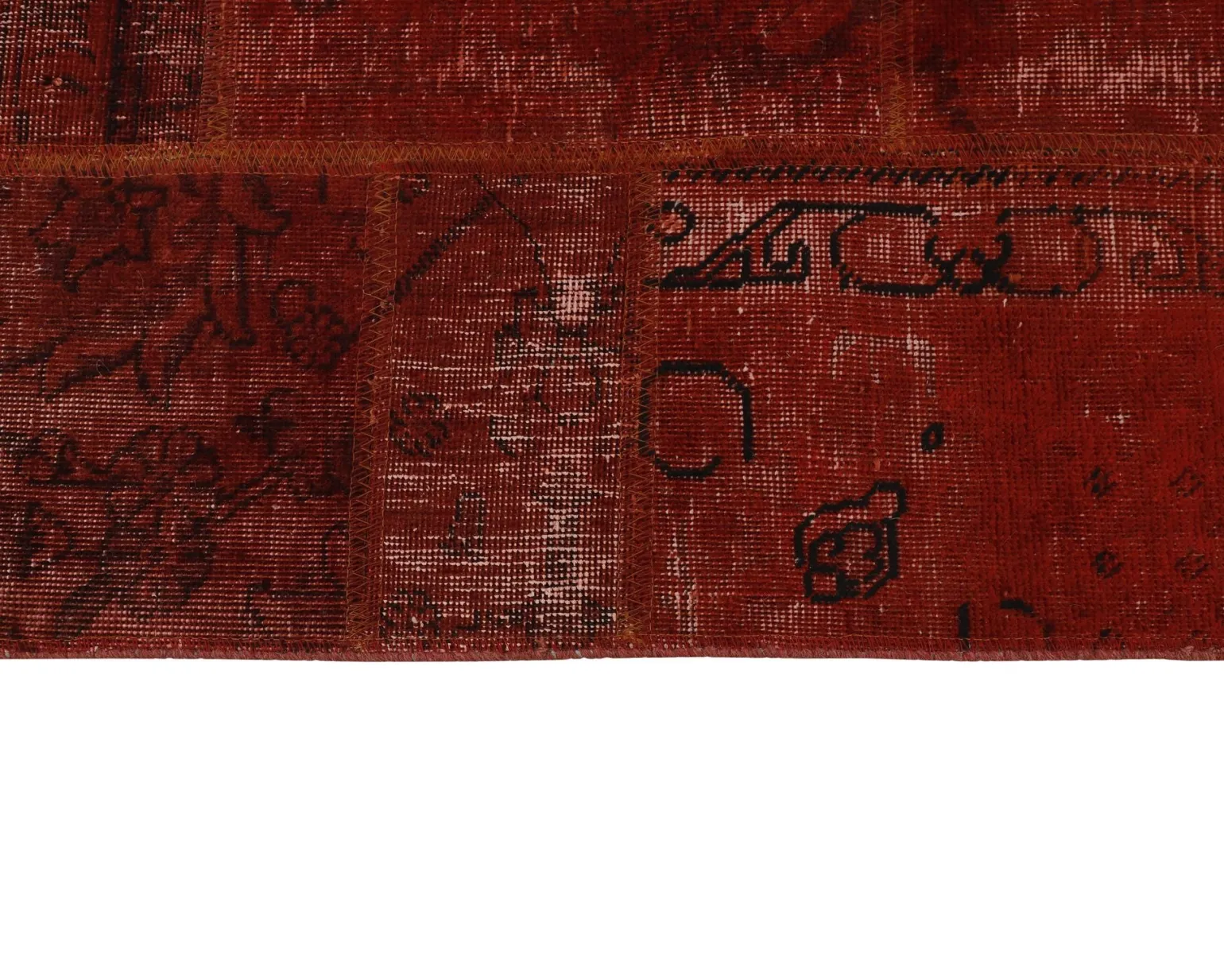 Vintage Patchwork orientalisk matta 146 x 206 cm