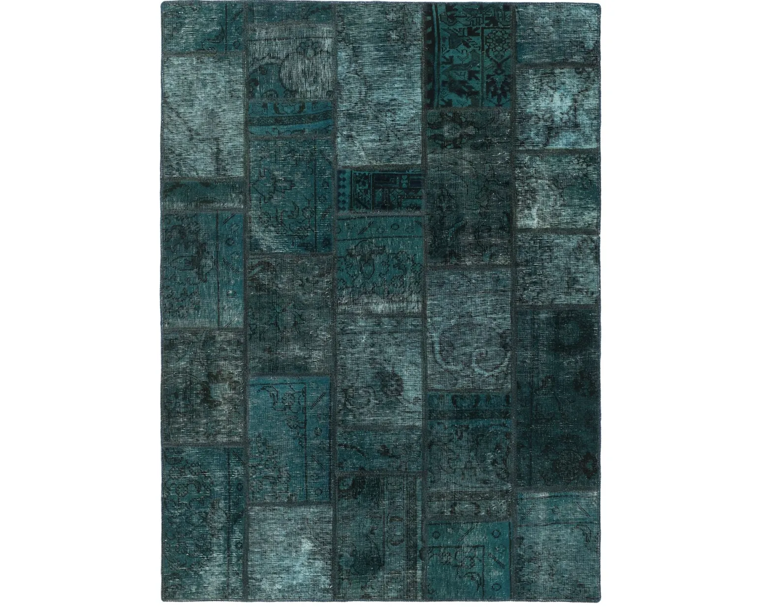Vintage Patchwork orientalisk matta 147 x 200 cm