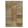 Vintage Patchwork orientalisk matta 106 x 158 cm