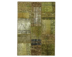 Vintage Patchwork orientalisk matta 106 x 153 cm