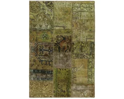 Vintage Patchwork orientalisk matta 104 x 152 cm