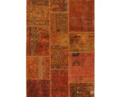 Vintage Patchwork orientalisk matta 104 x 157 cm