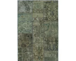 Vintage Patchwork orientalisk matta 107 x 158 cm
