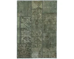 Vintage Patchwork orientalisk matta 107 x 157 cm