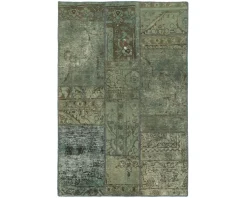 Vintage Patchwork orientalisk matta 105 x 157 cm