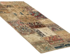 Vintage Patchwork orientalisk matta 76 x 150 cm