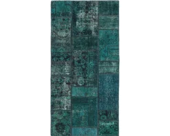 Vintage Patchwork orientalisk matta 76 x 150 cm