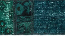 Vintage Patchwork orientalisk matta 76 x 150 cm