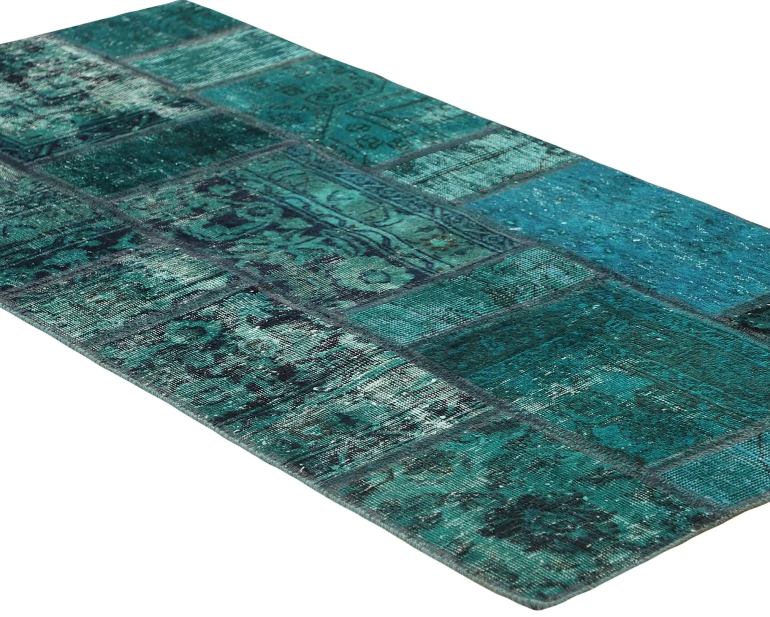 Vintage Patchwork orientalisk matta 76 x 150 cm