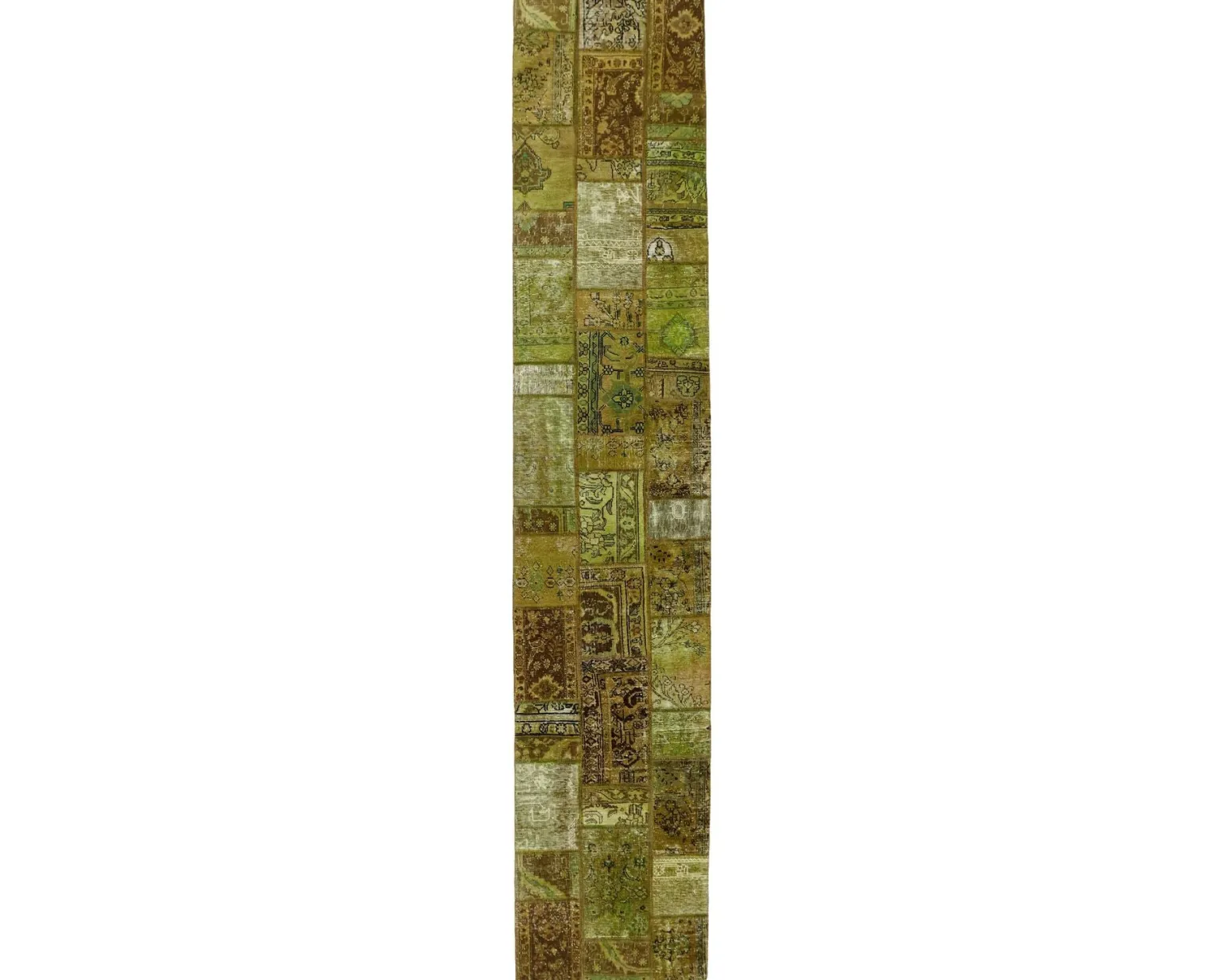 Vintage Patchwork orientalisk matta 81 x 414 cm
