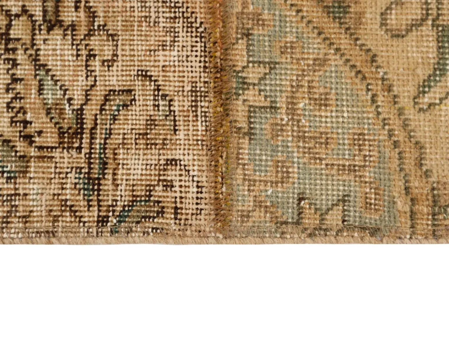 Vintage Patchwork orientalisk matta 201 x 201 cm