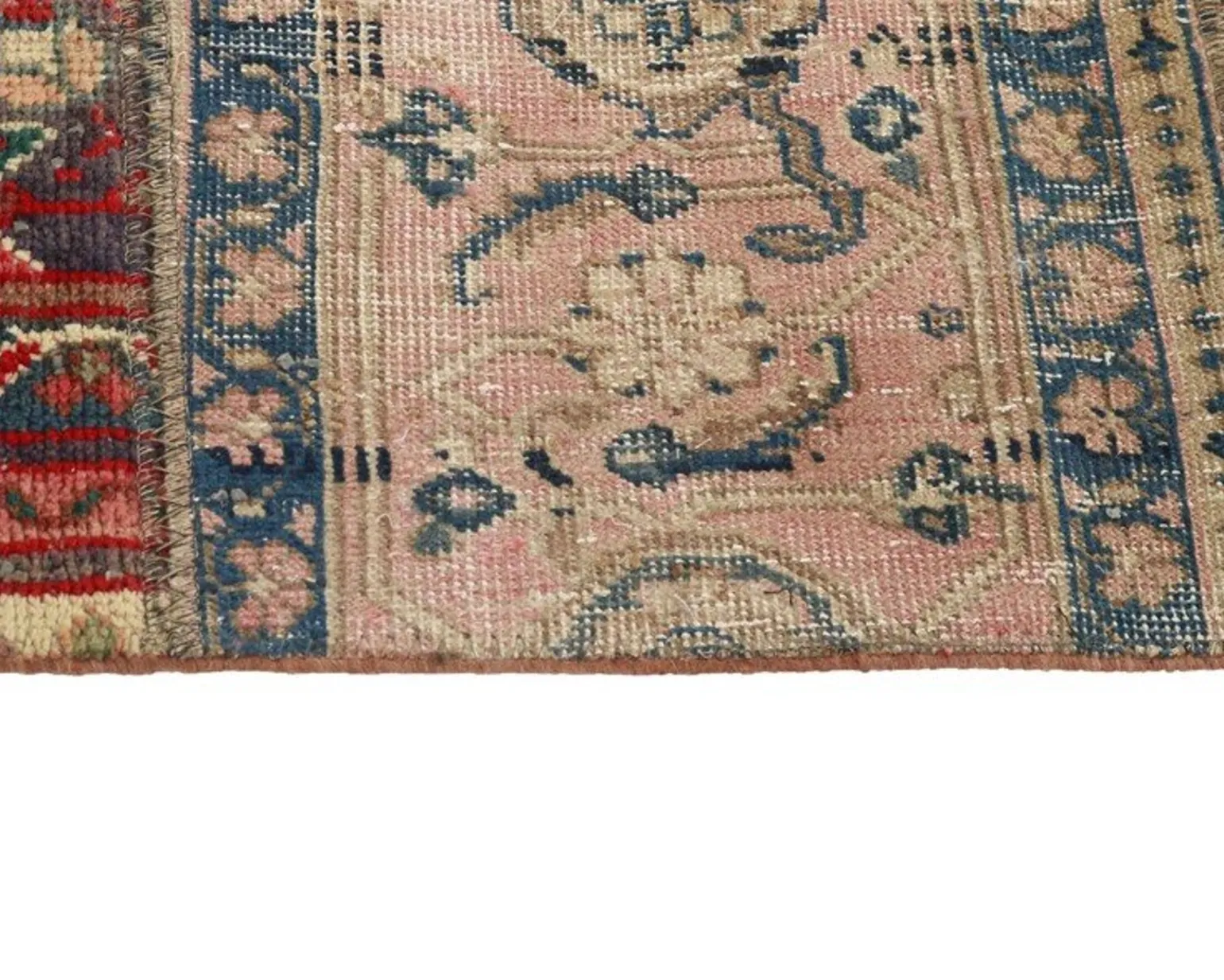 Vintage Patchwork orientalisk matta 143 x 203 cm