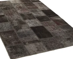 Vintage Patchwork orientalisk matta 141 x 200 cm