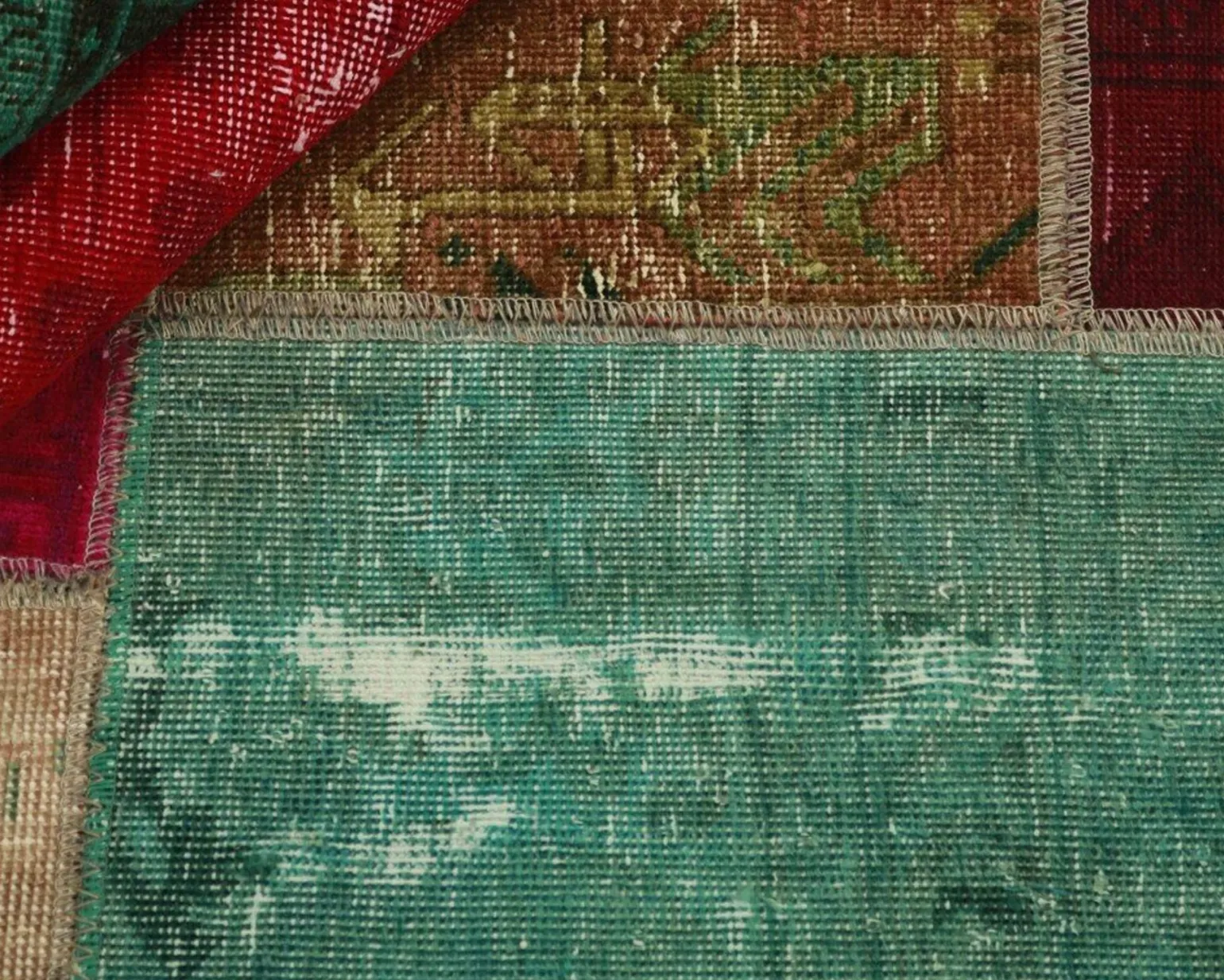 Vintage Patchwork orientalisk matta 140 x 200 cm