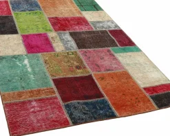 Vintage Patchwork orientalisk matta 140 x 200 cm